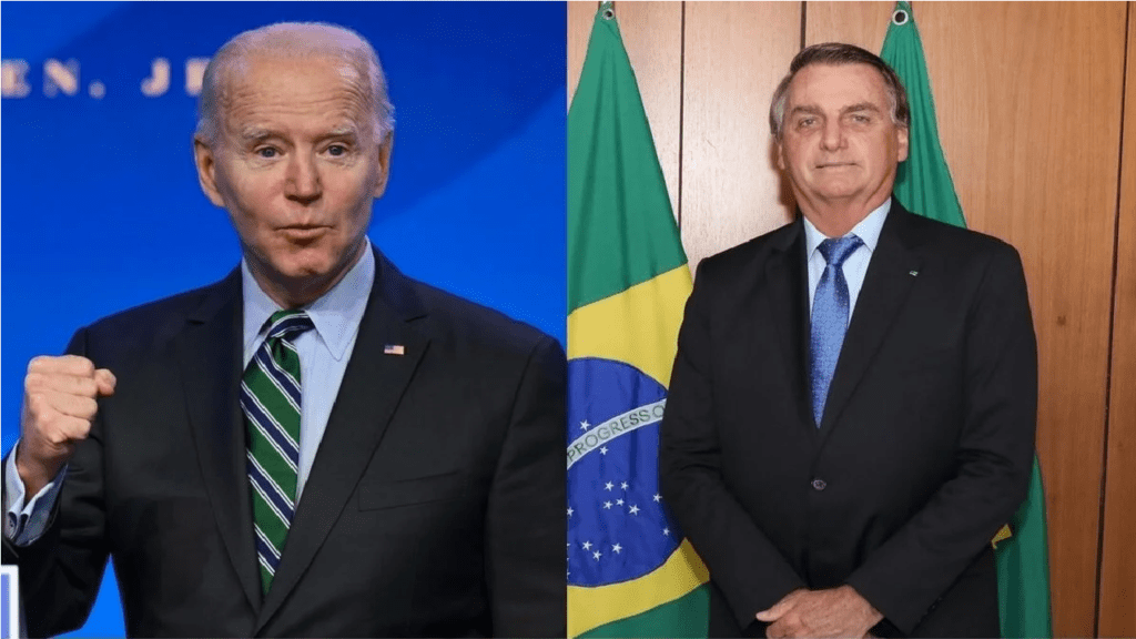 Bolsonaro é convidado por Joe Biden à participar de reunião sobre clima