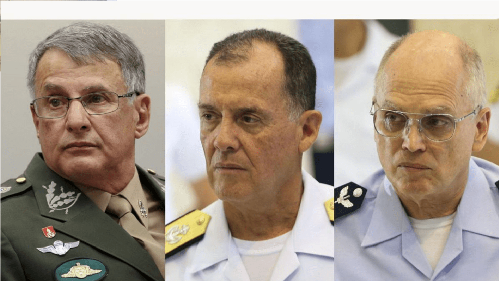 Comandantes militares: "As Forças Armadas seguirão seu papel constitucional"