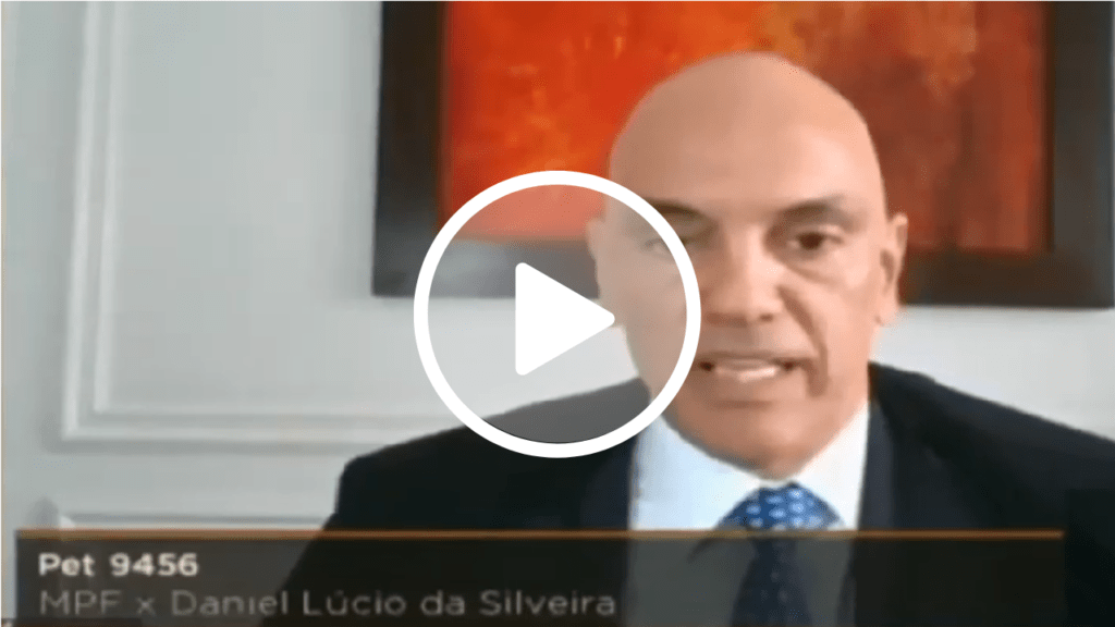 Alexandre de Moraes repete falas de Daniel Silveira em sessão do STF e cita 'cabeça de ovo'