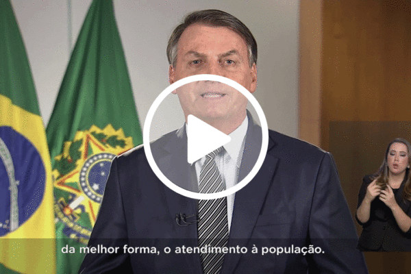 Presidente Bolsonaro sobre o direito a liberdade