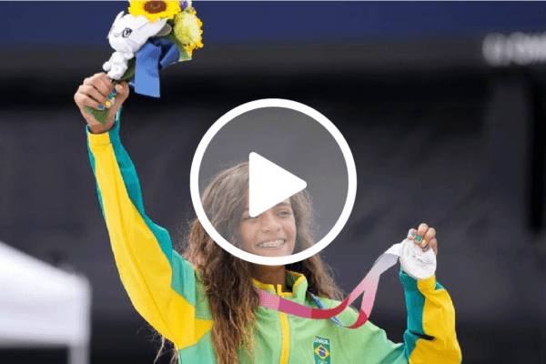Rayssa Leal, a ‘Fadinha’ do Skate, conquista a medalha de prata para o Brasil
