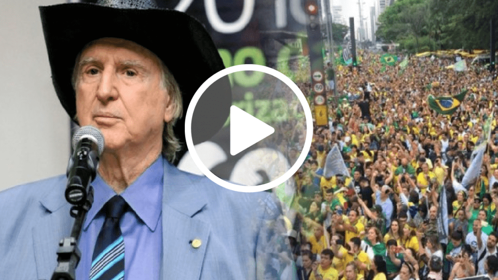 Sérgio Reis convoca população para ato 'para salvar o Brasil' em setembro