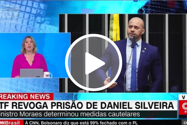 Âncora da CNN Brasil é criticada após dizer que Daniel Silveira "não vai voltar a fazer graça na rede social”