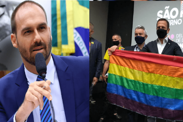 Eduardo Bolsonaro critica Doria por investir em 'museu gay'