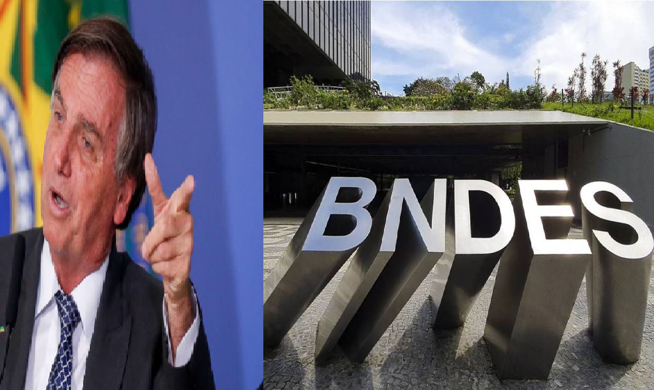 Bolsonaro: "Certeza que o BNDES fez coisas além do que deveria fazer"