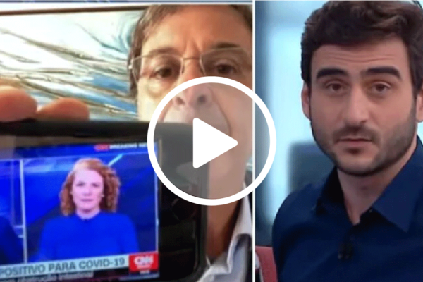 Gilson Machado expõe erro da CNN ao vivo na própria emissora