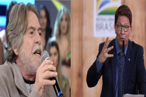 Zé de Abreu 'convida' Mario Frias para entrevista, que rebate "Só se eu puder cuspir também!"