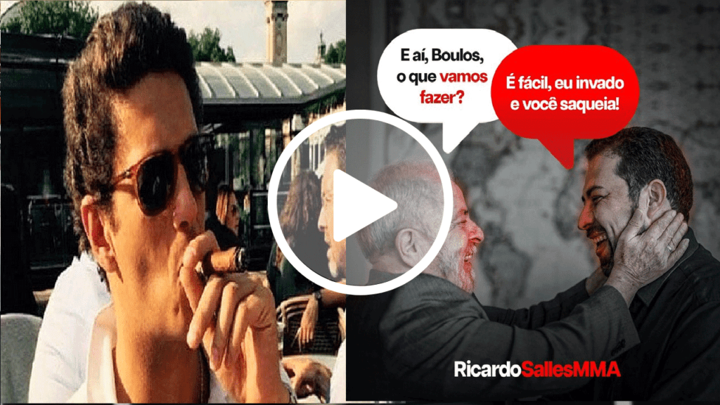 Ricardo Salles ironiza encontro entre Lula e Boulos: 'Eu invado e você saqueia'