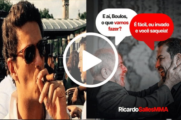 Ricardo Salles ironiza encontro entre Lula e Boulos: 'Eu invado e você saqueia'
