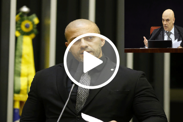 Daniel Silveira diz a Alexandre de Moraes que não responderá a perguntas sobre tornozeleira