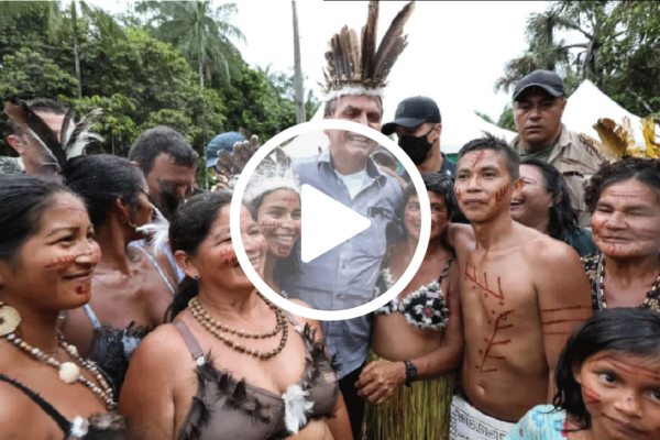 Governo Jair Bolsonaro investe na proteção e defesa dos indígenas brasileiros e faz apelo aos veículos de comunicação: "Compartilhe a verdade!"