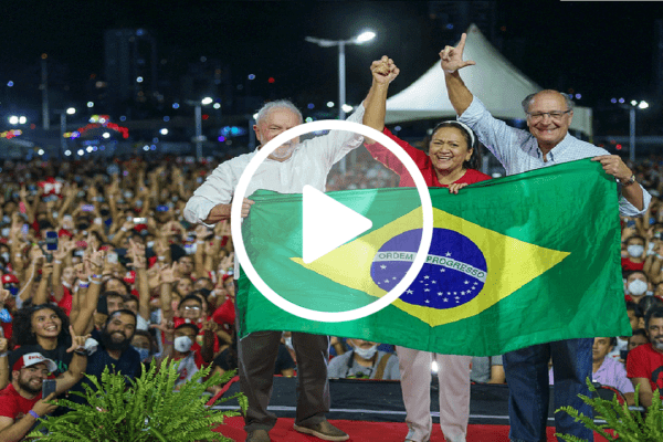 PSC entra com ação contra comício de Lula e Fátima em Natal por propaganda antecipada