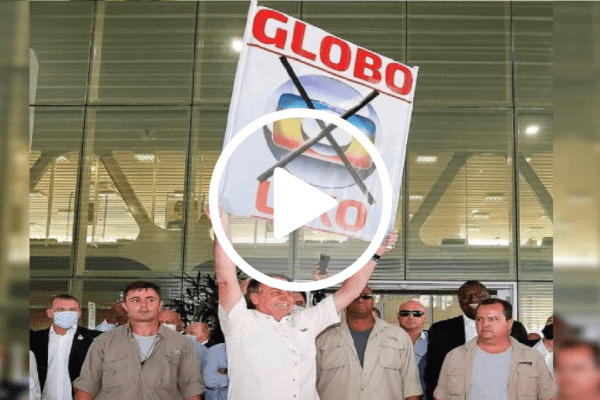 Presidente Bolsonaro detona matéria tendenciosa do O Globo e dispara